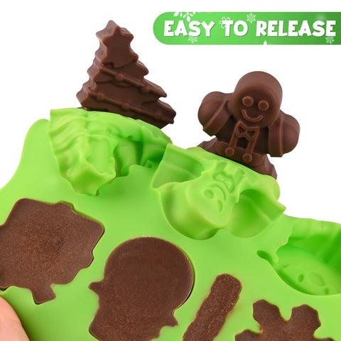 Actvty Gingerbread-man mold crafts gingerbread charm chocolates and candies.
