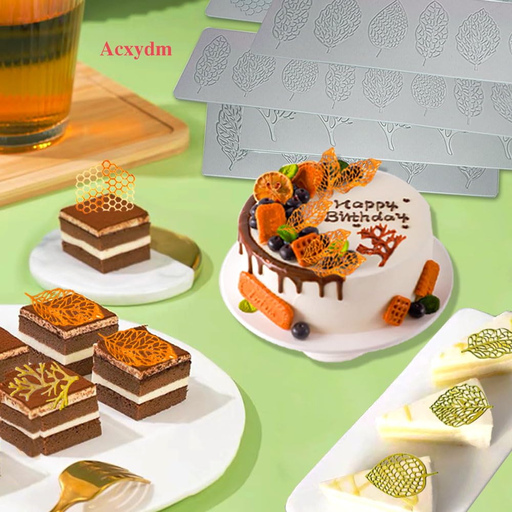 Acxydm honeycomb pattern mold for sugar crafts and chocolate work