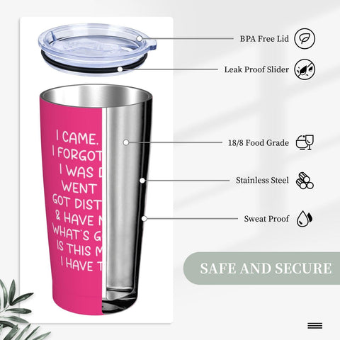 Adimidy splash-proof lid prevents spills during active daily routines.