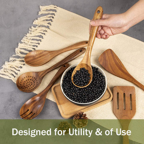 ADT AIUHI wooden spoon baking scene highlighting versatile kitchen use