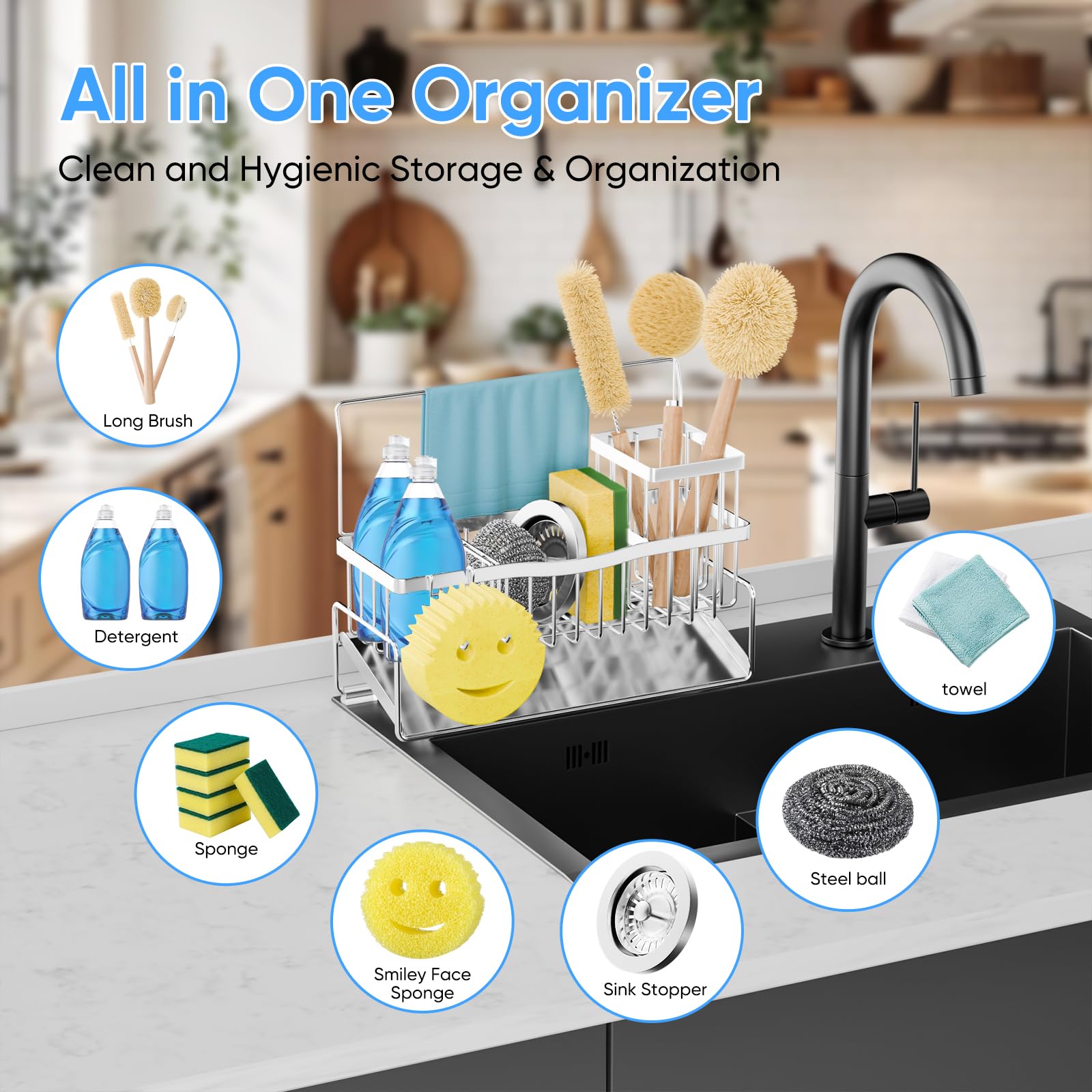 Adurei removable divider creates three compartments for easy access