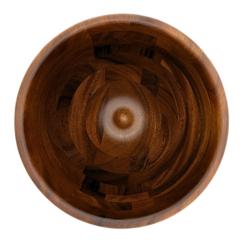 ADVANCEDSIL walnut bowl mounted on a KitchenAid tilt-head for effortless baking prep.