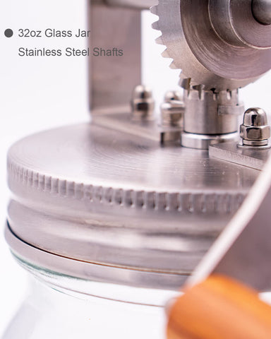 Aeaker Butter Churner finished butter bar ready to spread.