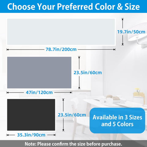AECHY large silicone mat protects a kitchen counter during cooking