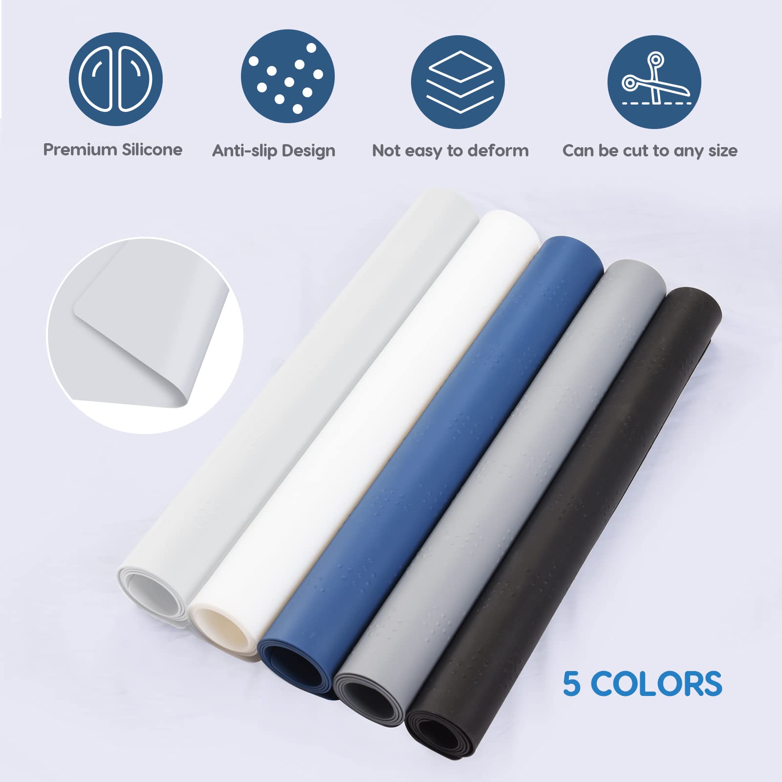 AECHY table mat protects surfaces during crafts