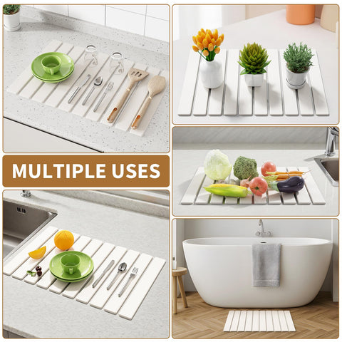 AEFLM easy-clean mat that air-dries after rinsing.