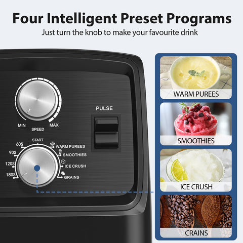 Aeitto intuitive control panel allows easy operation during prep.