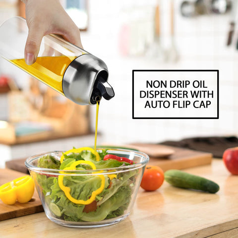 Aelga two-pack no-drip spout ensures precise pouring and reduced spills.