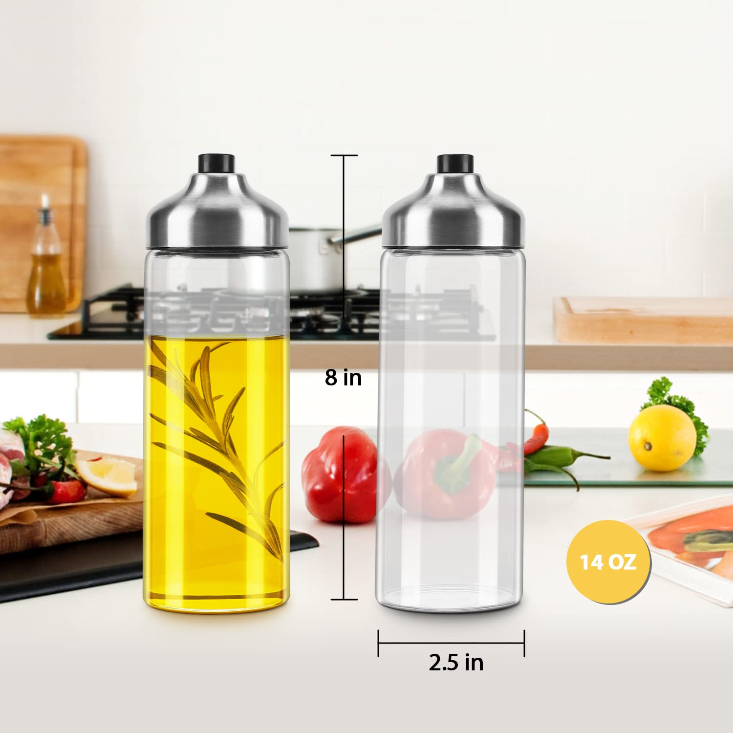Aelga wide-mouth refills easily without funnels for quick maintenance.
