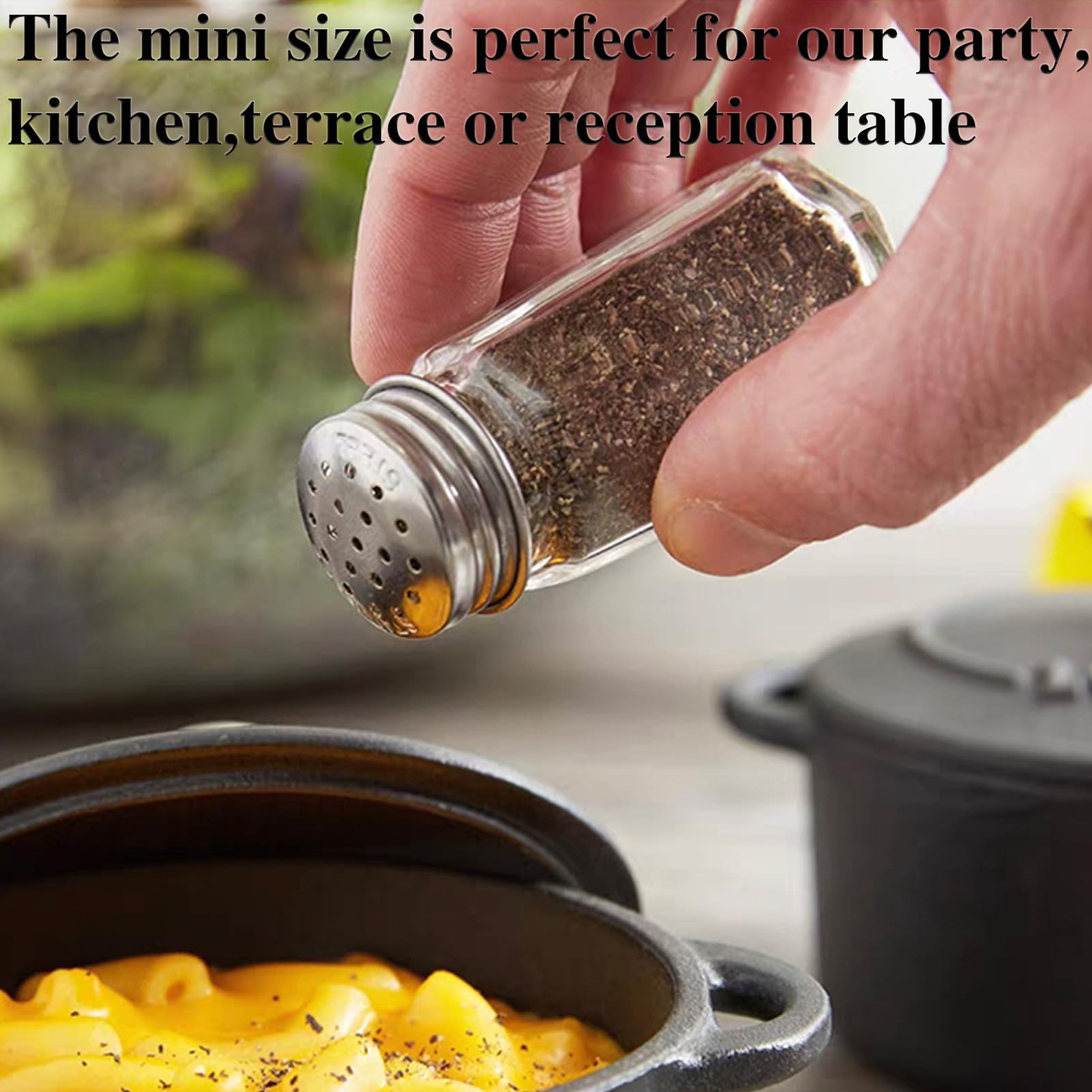 Aellabus glass shakers are easy to clean and keep hygienic.