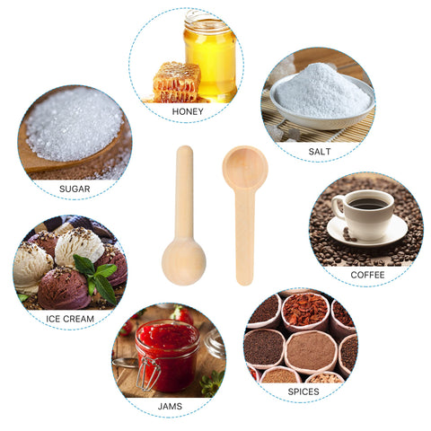 Aemygo mini spoons ideal for ice cream and desserts.
