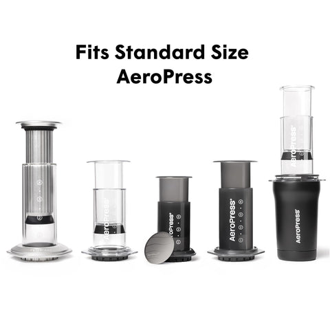 AeroPress delivers barista-quality coffee finish through metal filtration.