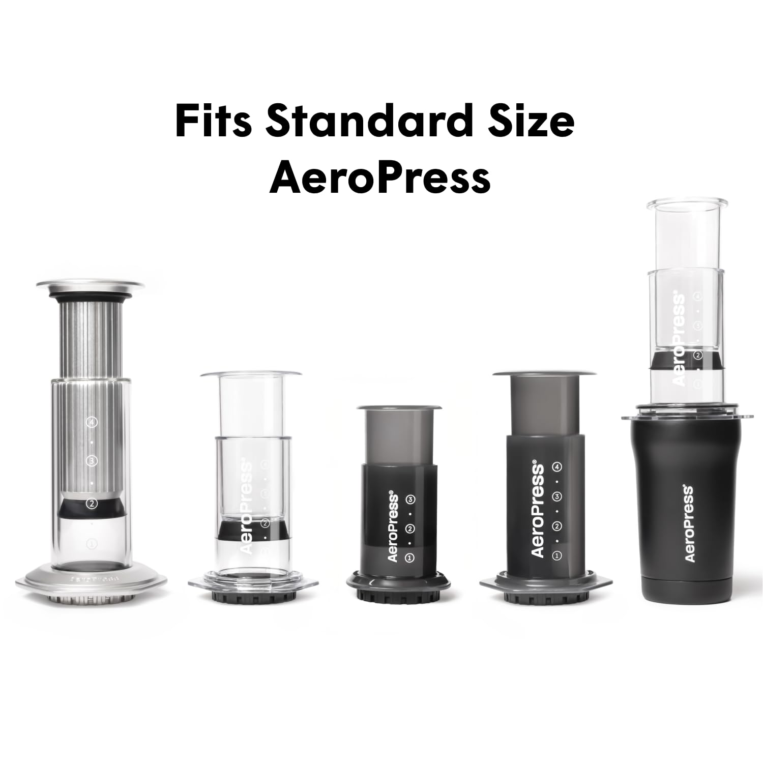 AeroPress compostable filter symbols highlighting green disposal