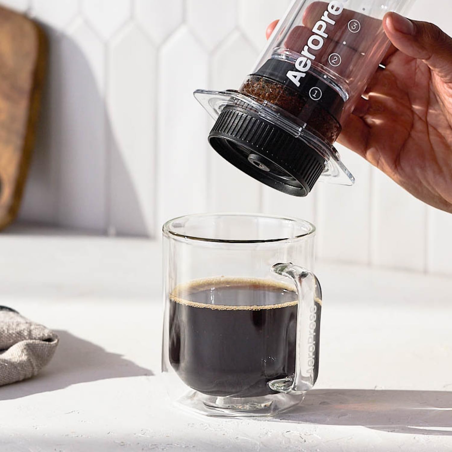 AeroPress Flow Filter Cap standard-size-fit compatibility with multiple AeroPress models.