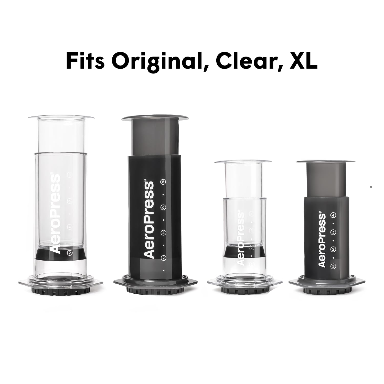 AeroPress Organizer Stand compact footprint supports neat, organized coffee corners.
