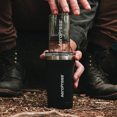 AeroPress standard-size-fit setup showing cross-model compatibility.