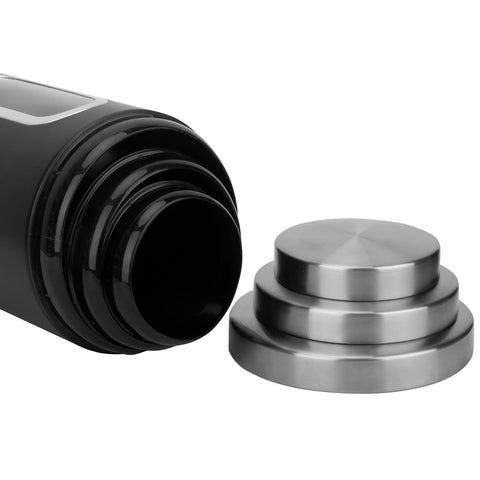 AEUNKIUO compact canister sizes for flour, sugar, tea, and coffee in tight spaces.