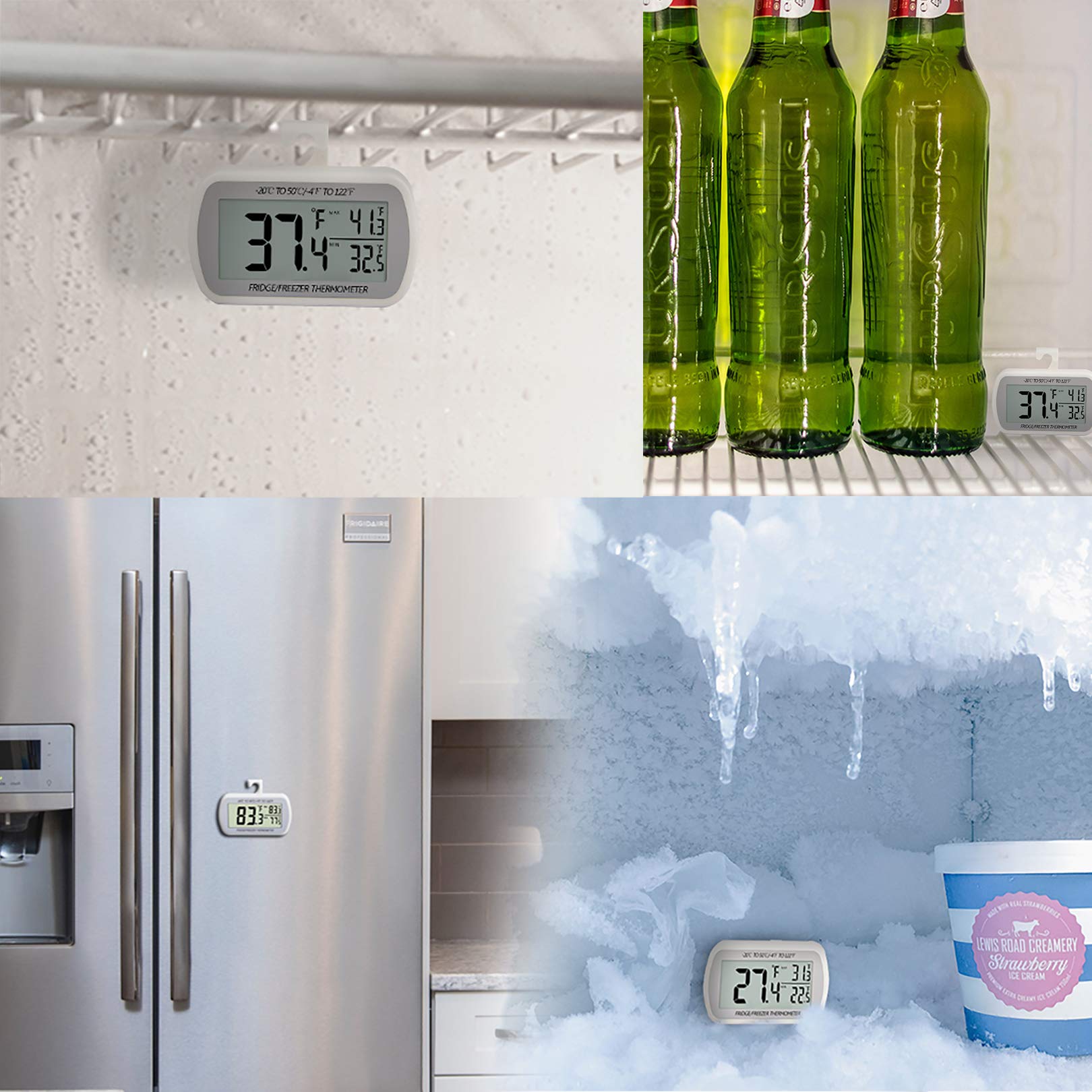 AEVETE versatile mounting options: magnetic back, stand, or hanging hook
