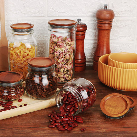 AFOROEOA bamboo lids dishwasher safe for convenient cleaning
