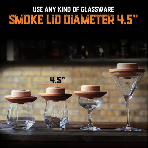 Apple wood chips from Aged & Charred give light fruity smoke