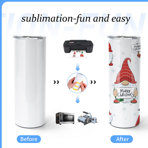 AGH 20oz sublimation tumbler lid and straw for travel use