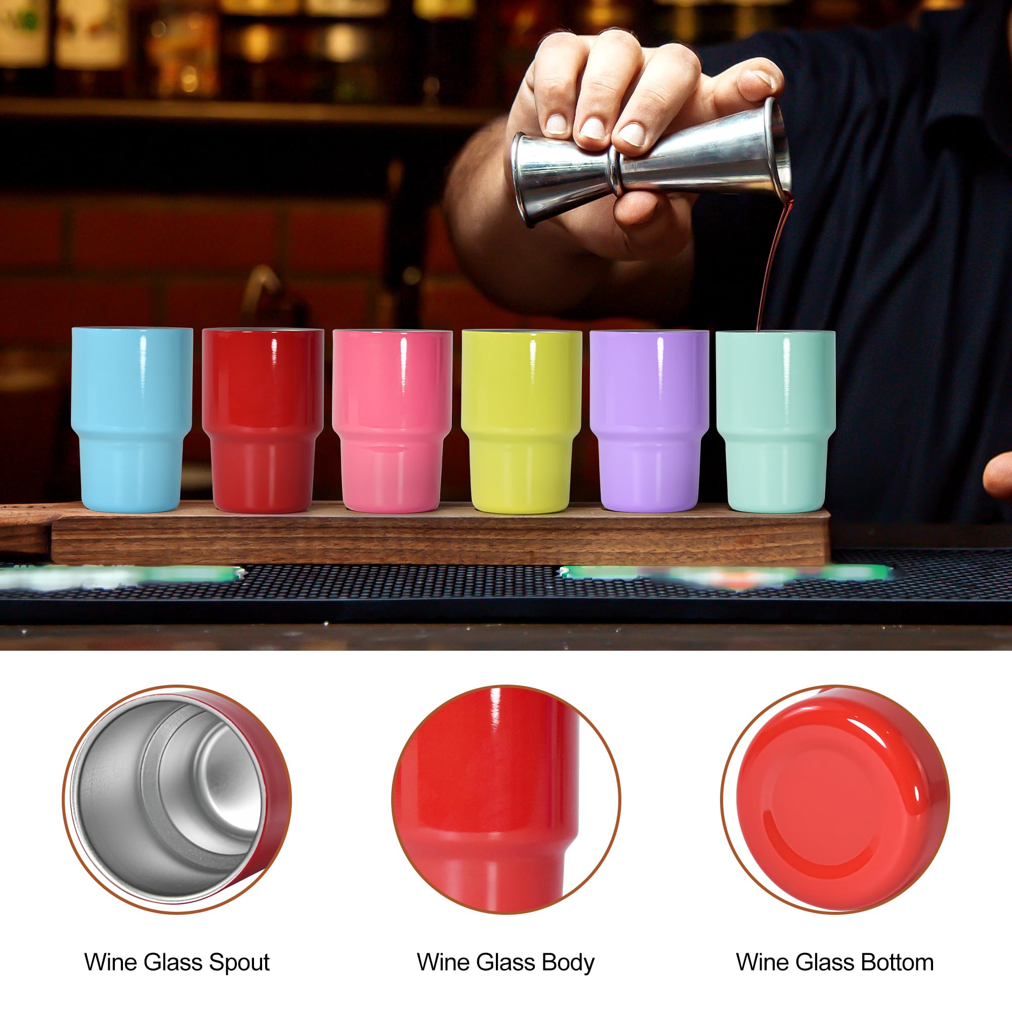AGH double-wall vacuum insulation keeps drinks at the right temperature