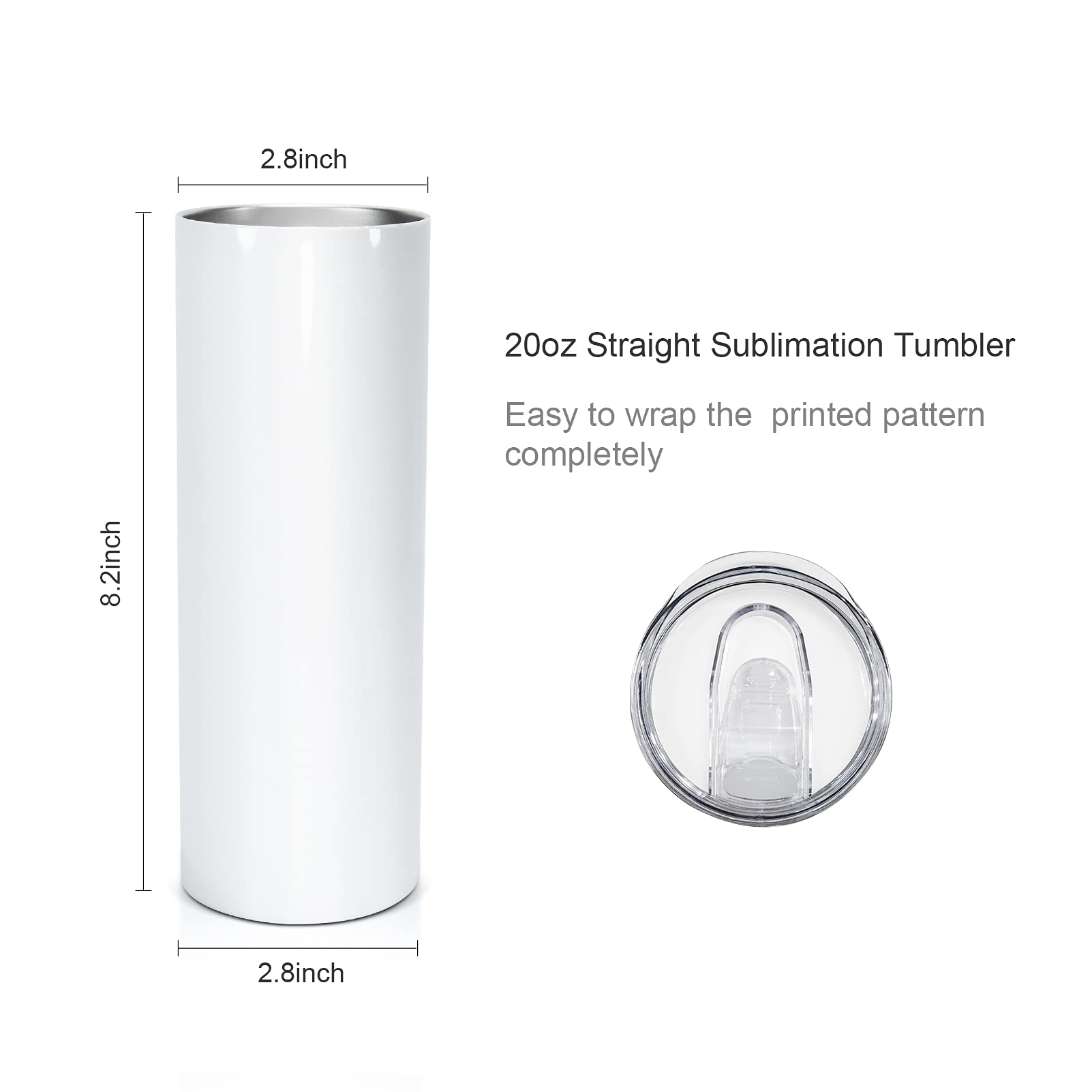 AGH leak-proof lid on a 20 oz tumbler for secure travel.