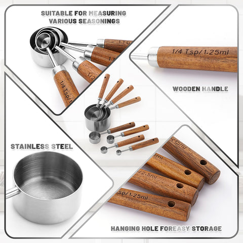 AGIgear ergonomic oak handles provide secure grip even with wet hands