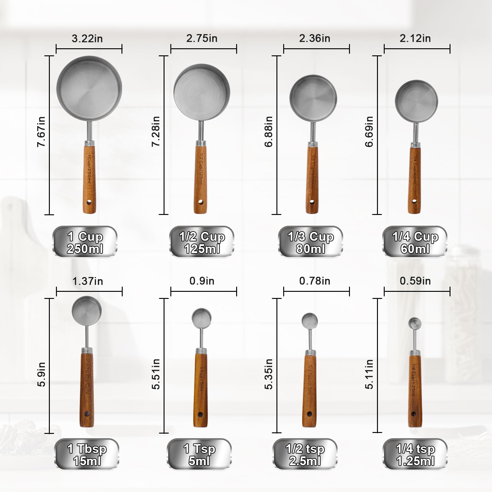 AGIgear smooth-edged cups and seamless spoons resist buildup for easy cleanup