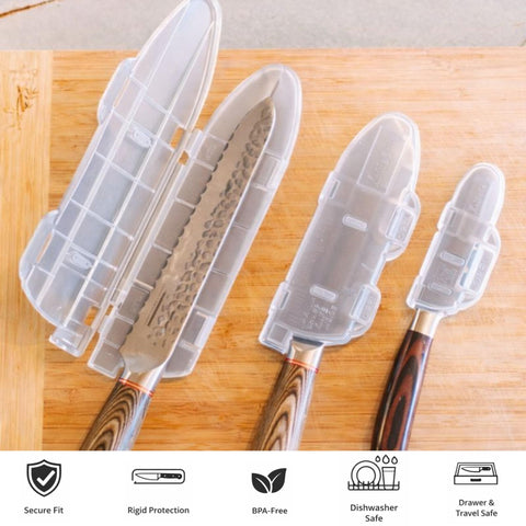 Agilux Blade Guard in a dishwasher-safe setup for easy cleaning after cooking.