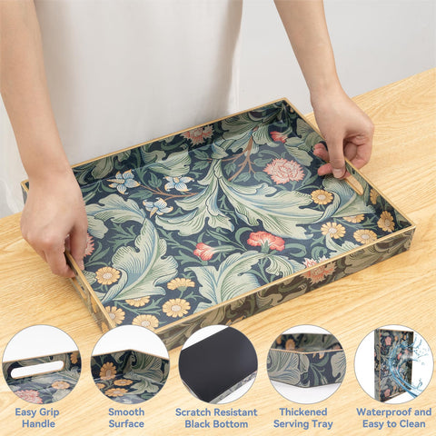 AGIOTA plastic tray with smooth surface and easy cleaning