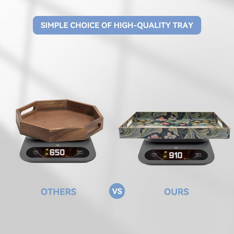 AGIOTA tray suited for living room, kitchen, and bedroom displays
