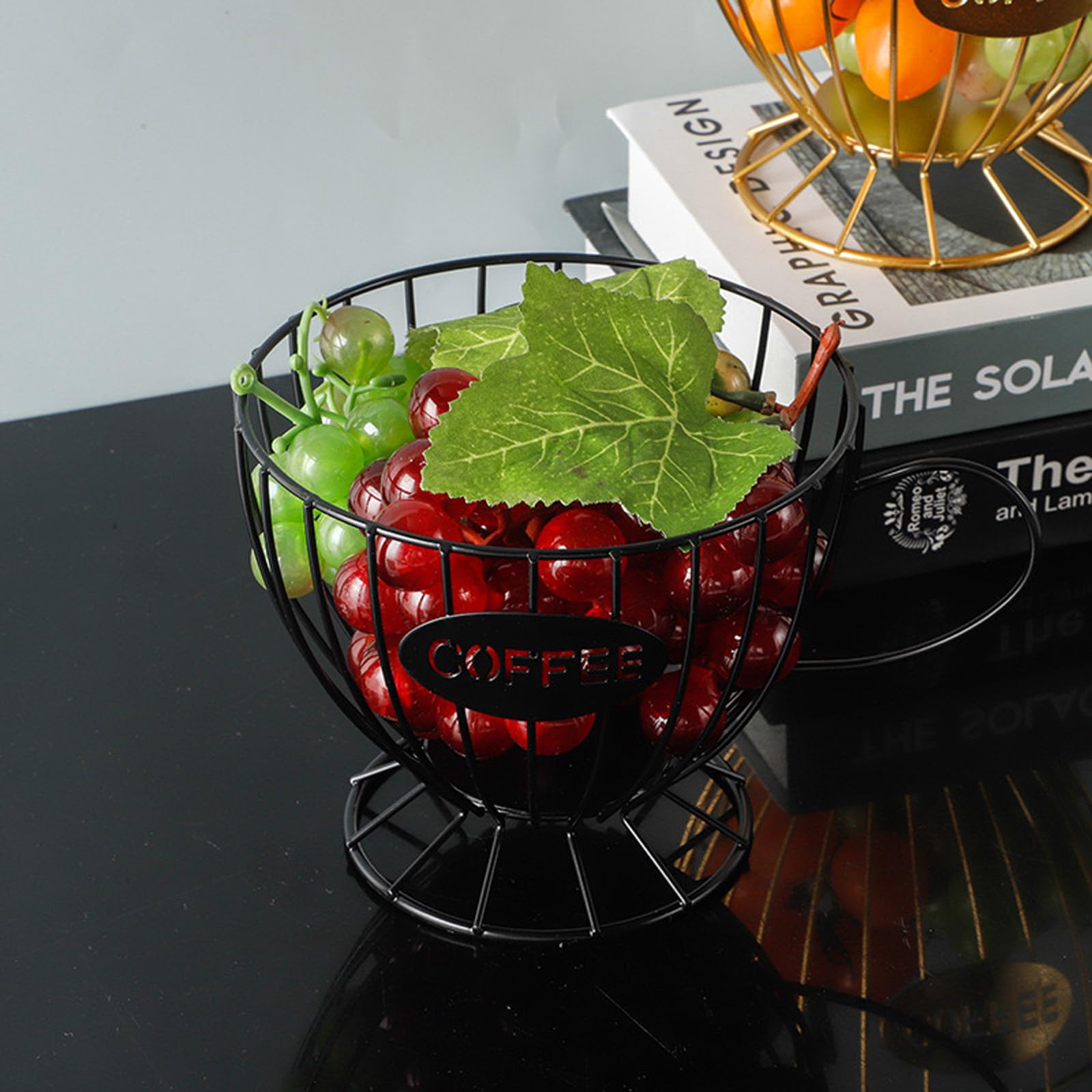 Agirlvct coffee pod holder open top for quick selection