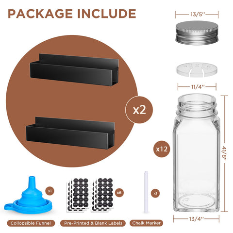 Agotglmi complete-spice-storage-box keeps seasonings neatly organized