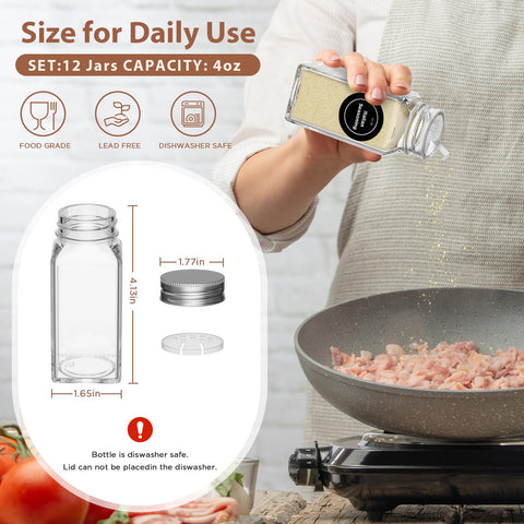 Agotglmi magnetic-spice-rack-package enables space-saving kitchen organization