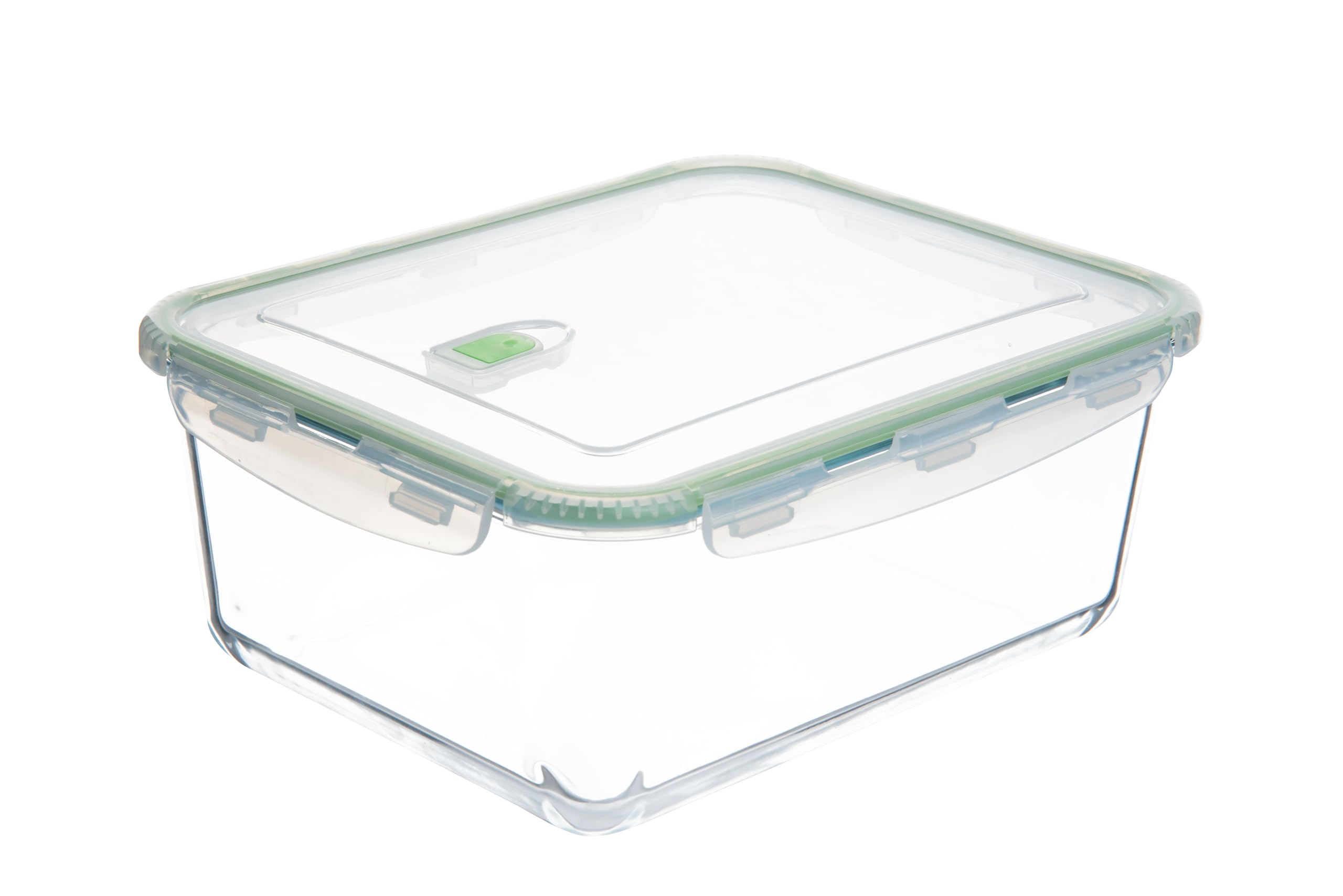 AGTRADE 120oz glass container with airtight lid for freshness