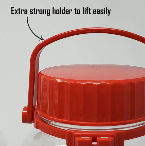AGTRADE wide-mouth 4-inch opening makes filling large produce simple.