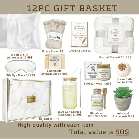 AHAGIFTREE silk pillowcases—two-pack for silky sleep and low-friction comfort.