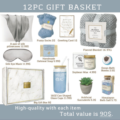 AHAGIFTREE Cozy blanket, wraps her in warmth and comfort during downtime.