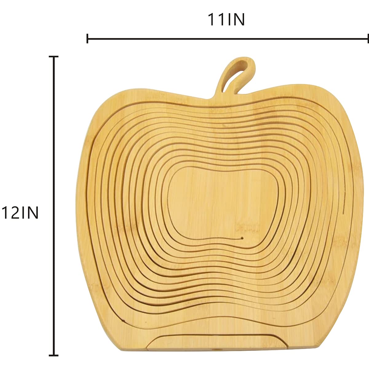 AHBLQD bamboo heat-resistant trivet protects counters during cooking.