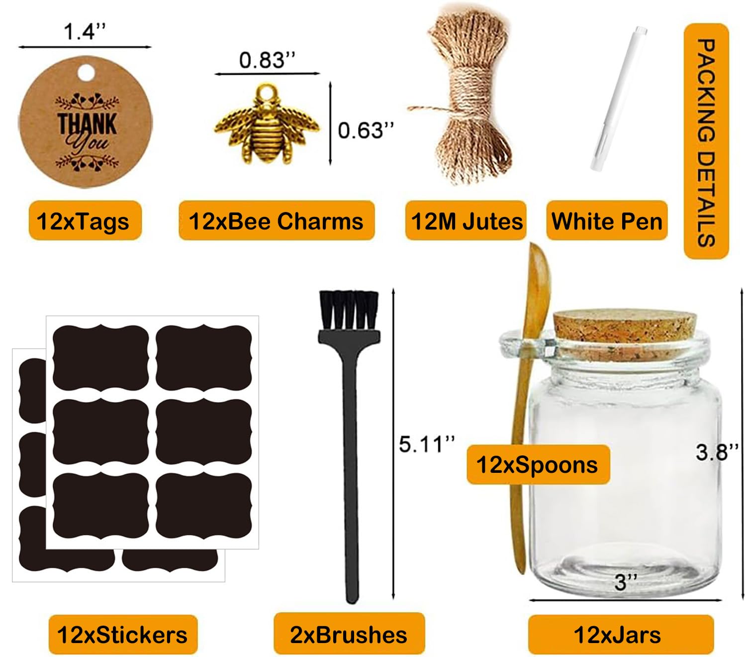 Ahhute bamboo lids 12-pack displayed to keep contents fresh and mess-free