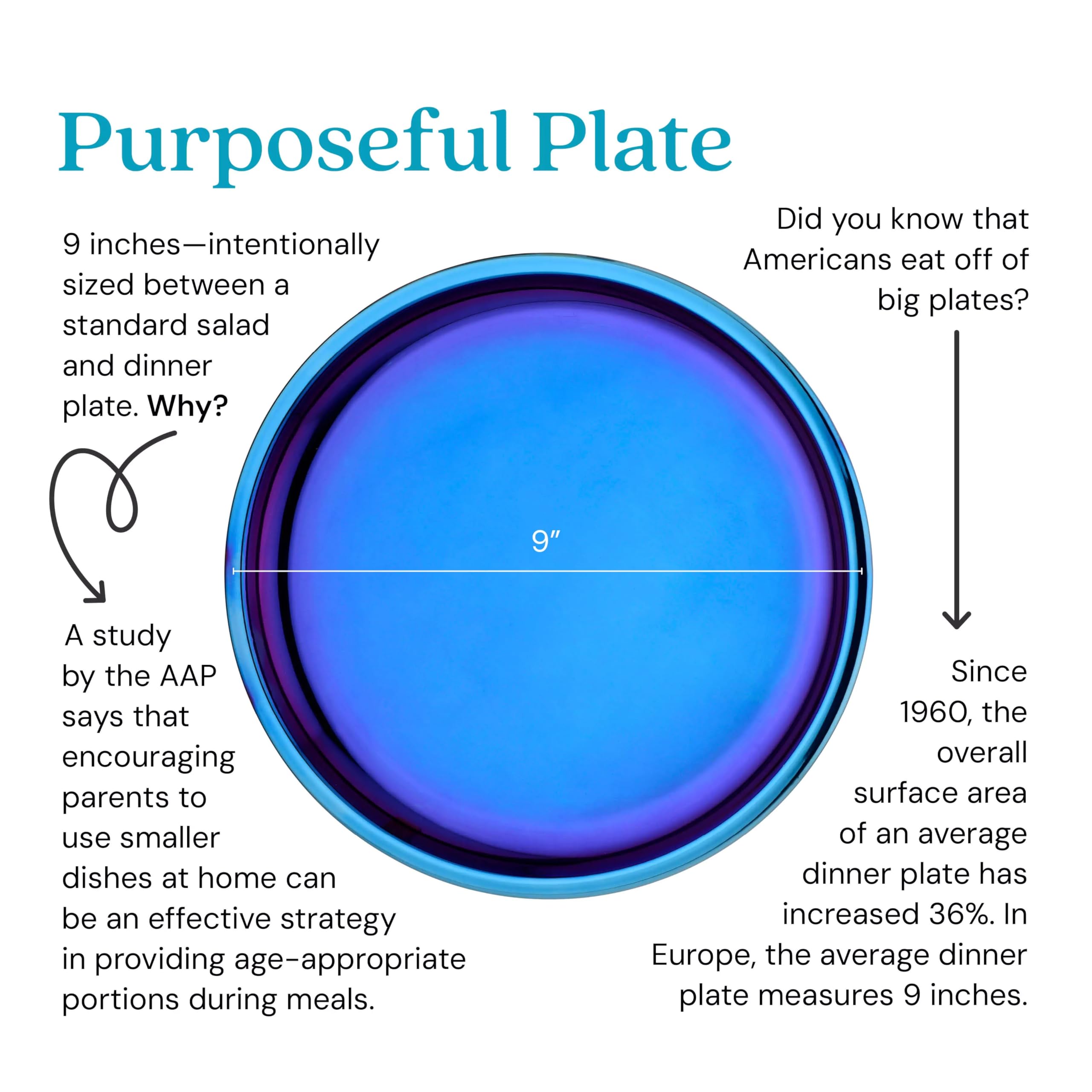 Ahimsa mirror-finish stainless plate maintains a premium shine.