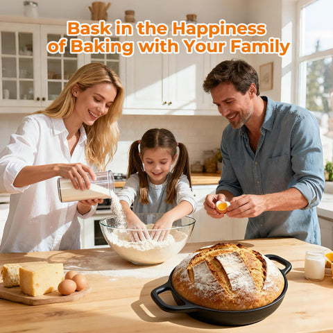 AHJ Dutch oven is a home baker's essential for flavorful breads