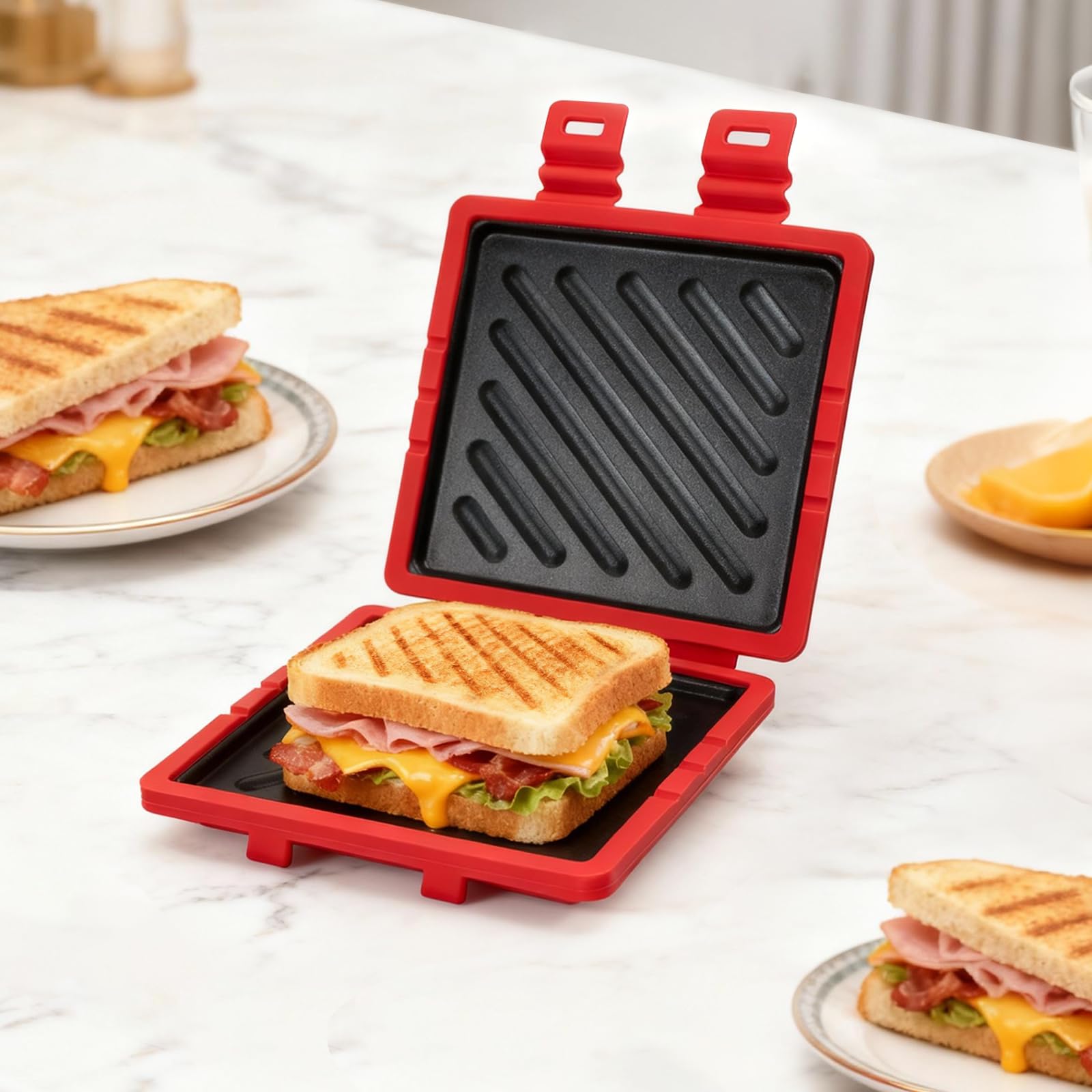 AHJ easy-clean dishwasher-safe unit simplifies post-meal cleanup