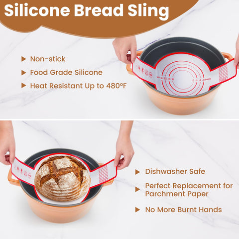 AHUAWA bench scraper for precise dough handling and quick cleanup.