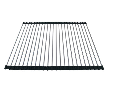 Ahyuan roll-up dish drying rack over sink assembly for efficient air drying.