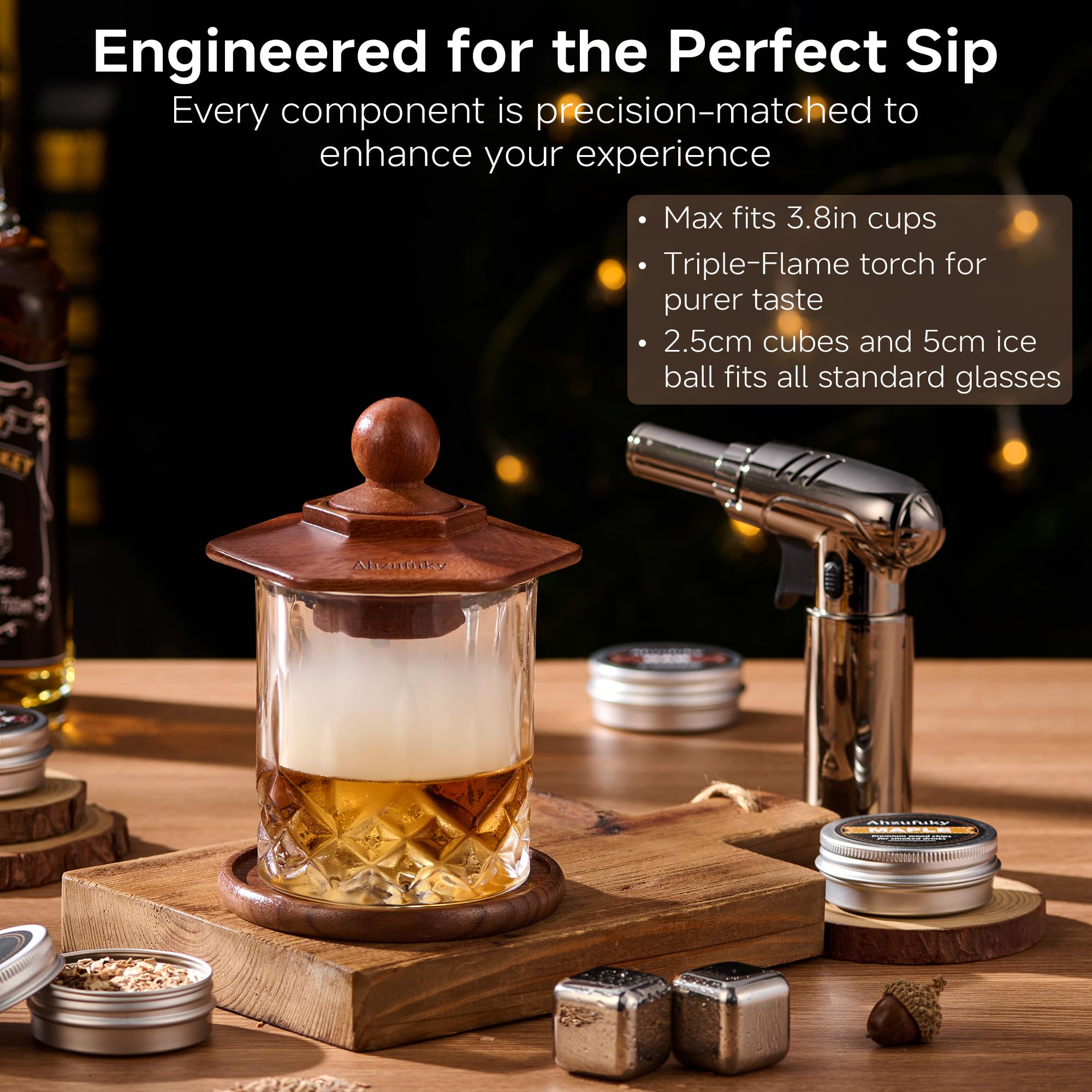 Ahzufuky metal filters for clean smoke infusion