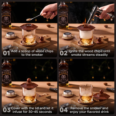 Ahzufuky two-and-a-half-centimeter ice cubes chill whiskey quickly