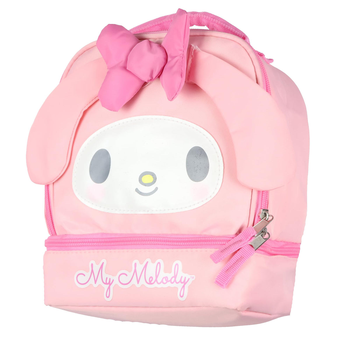 AI ACCESSORY INNOVATIONS My Melody dual-compartment lunch tote keeps snacks organized for on the go meals