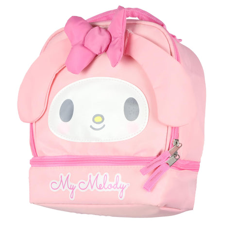 AI ACCESSORY INNOVATIONS My Melody dual-compartment lunch tote keeps snacks organized for on the go meals